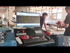 1625 máquina de corte de tejidos de Cnc de espuma de cuero con cuchillo redondo de gran potencia